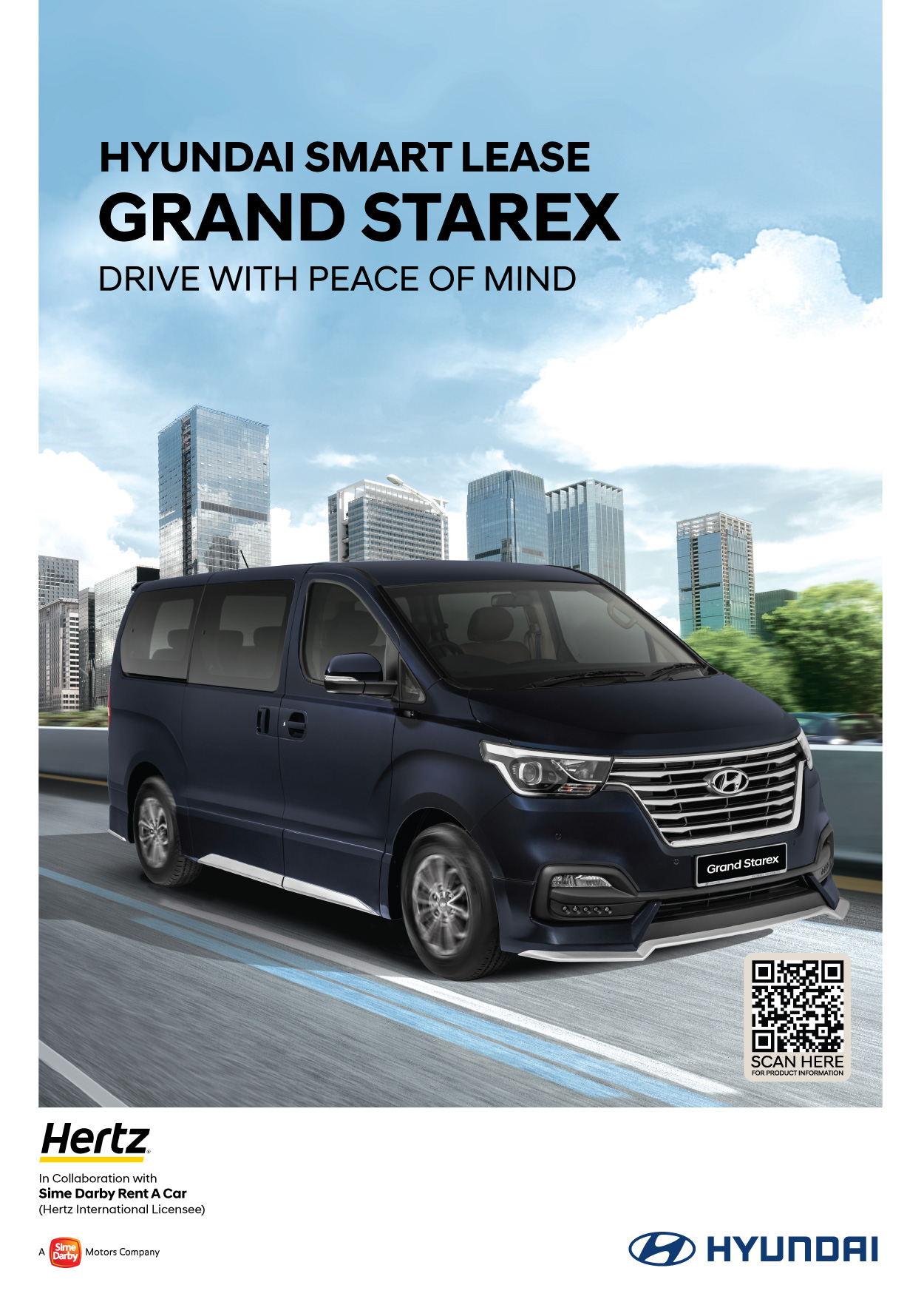 Hyundai Smart Lease - Grand Starex | Drive with peace of mind. In Collaboration with Sime Darby Rent a Car (Hertz International Licensee)