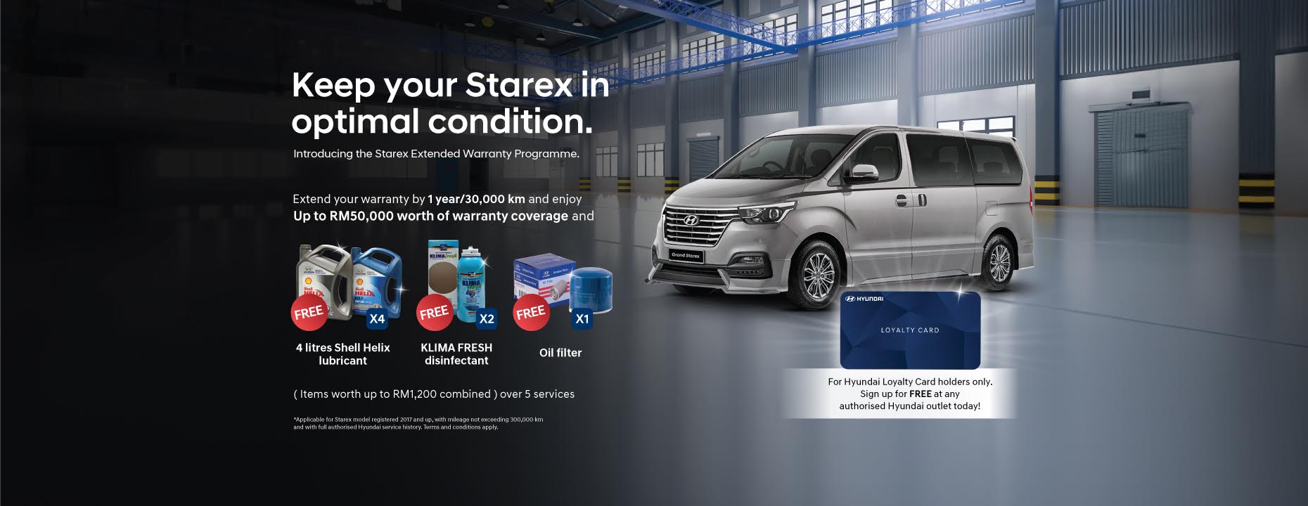 Hyundai Starex Promotion