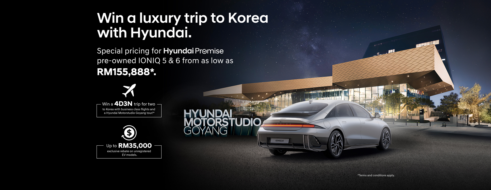 Hyundai Promotion - Win a luxury trip to korea with Hyundai