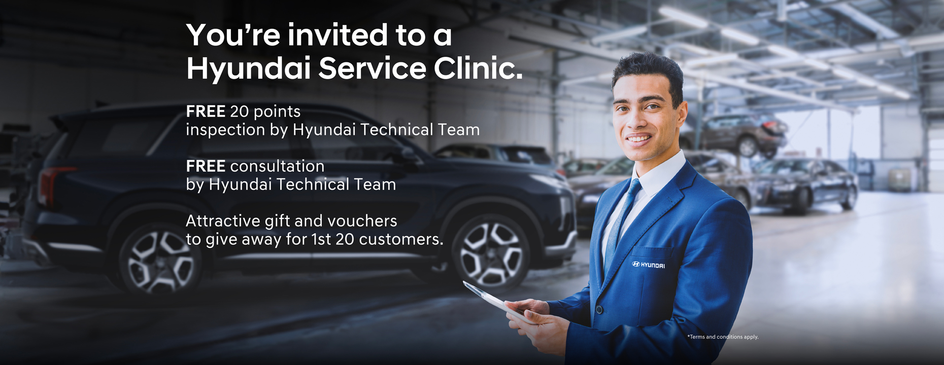 Join Us for the Hyundai Service Clinic Tour!