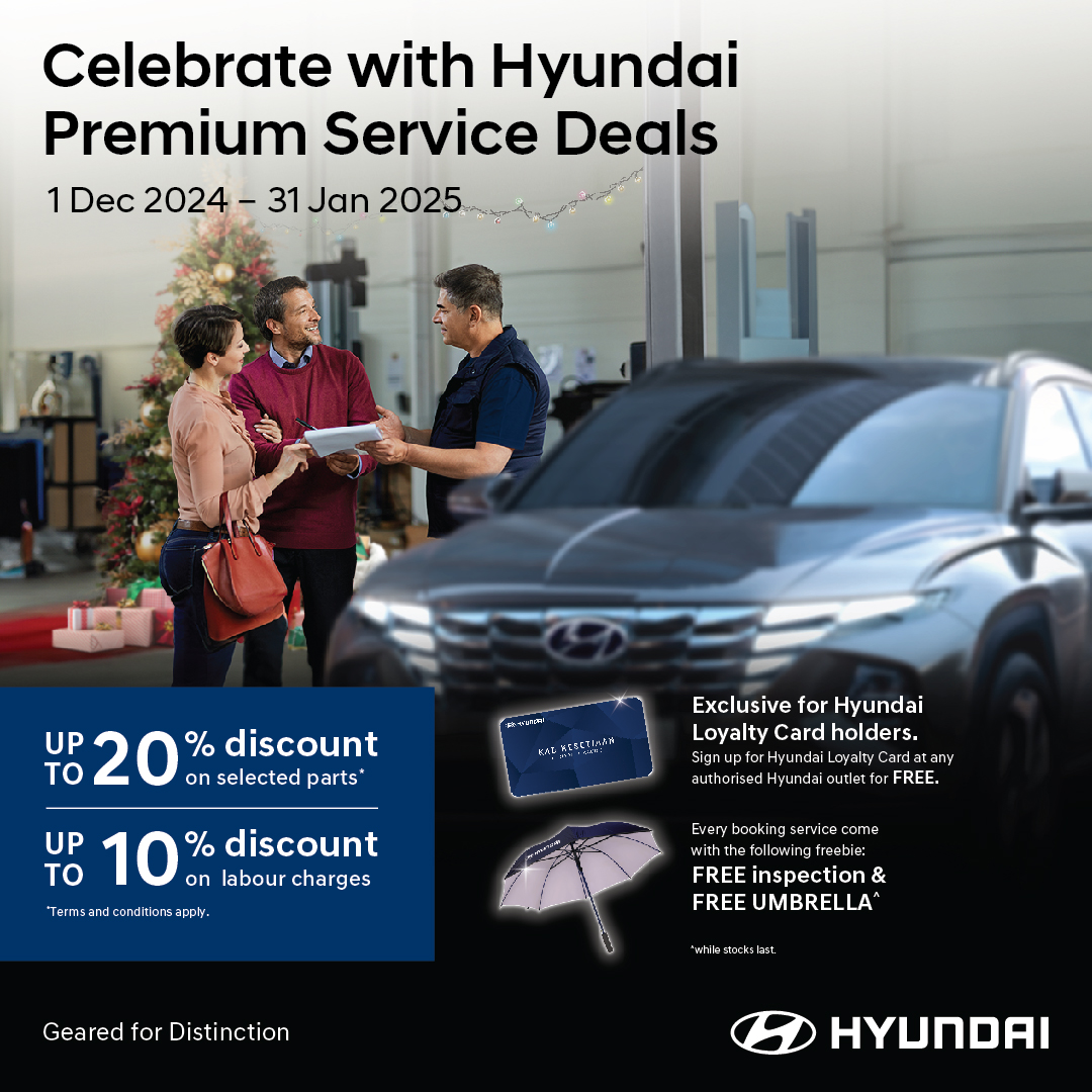 Celebrate with Hyundai Premium Service Deals