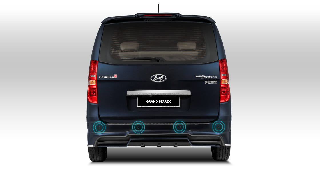 Grand Starex - Front and rear parking assist system